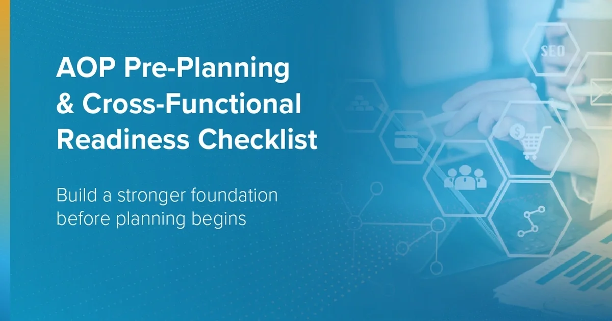 Brochure:  Annual Operating Plan Checklist for Consumer Products featured image
