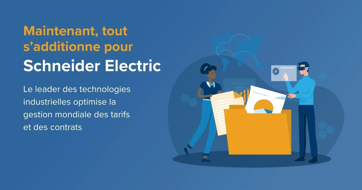 Étude de cas:  Now it all adds up for Schneider Electric