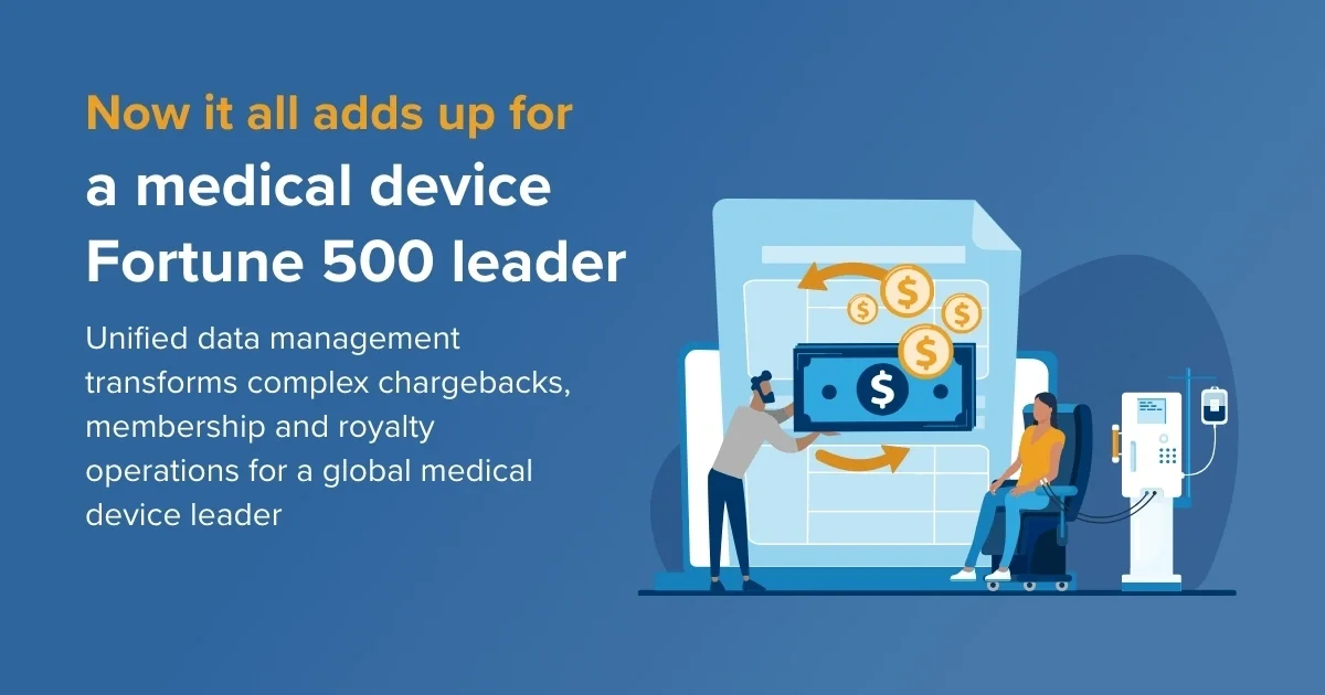 Case Study:  Now it all adds up for A medical device Fortune 500 leader