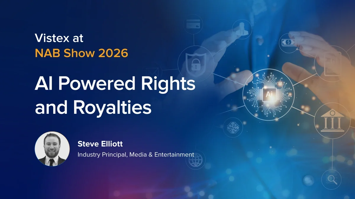Video:  Vistex NAB Show 2026 AI Powered Rights and Royalties