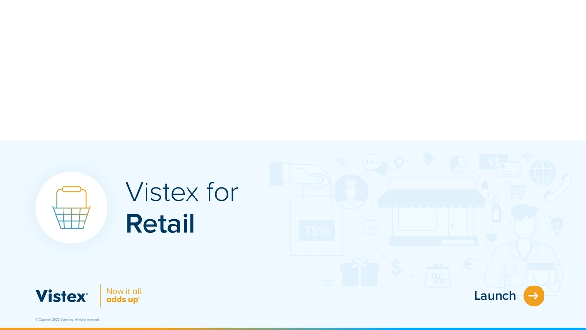 Vistex for Retail