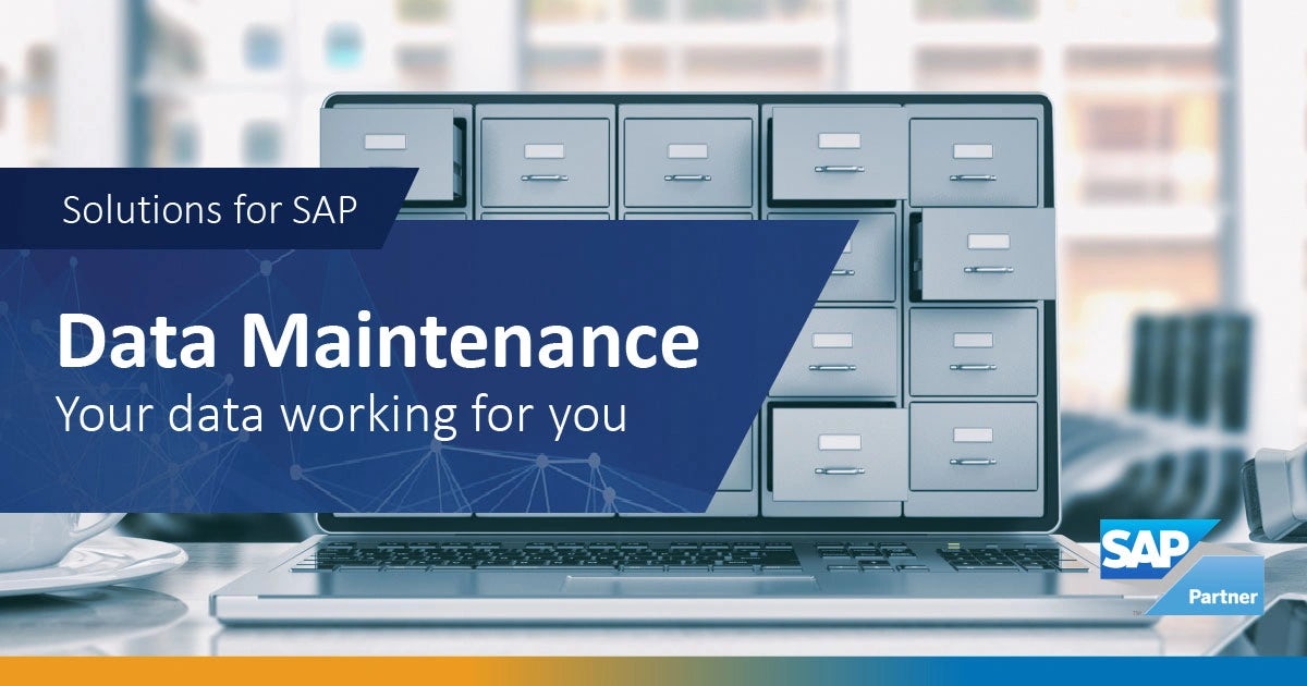 Brochure:  SAP Data Maintenance