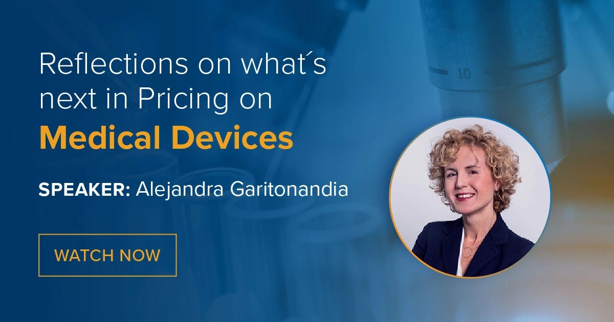 Webinar: On-Demand:  Medical Device Pricing Webinar