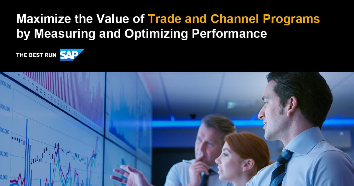 Brochure:   Maximize the Value of Trade and Channel Programs by Measuring and Optimizing Performance