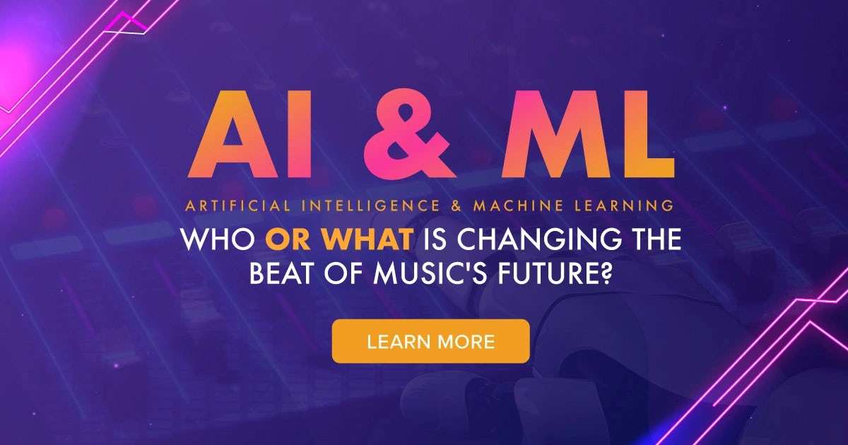 Infographic:  AI & ML - Who or What is Changing the Beat of Music's Future?