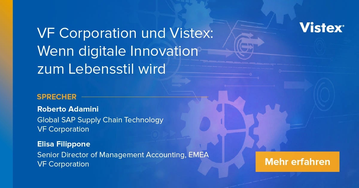 Video:  VF Corporation und Vistex, wenn Innovation zum Lebensstil wird.