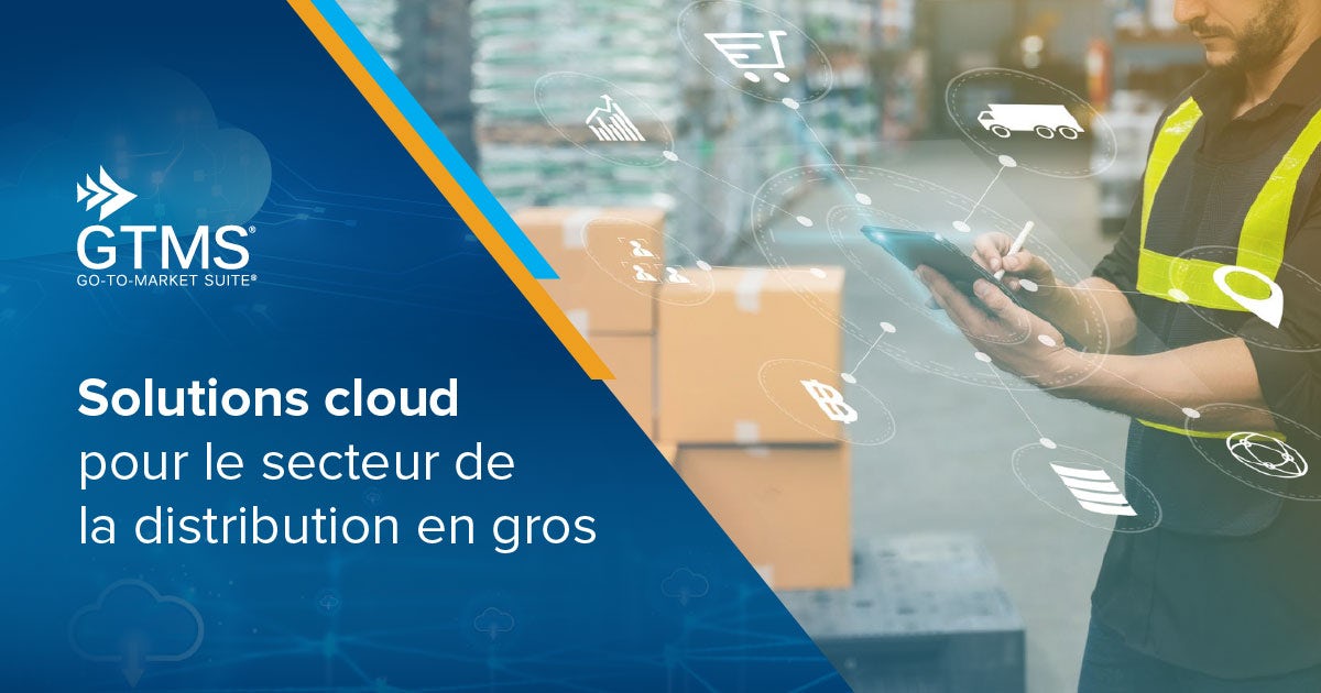 Brochure:  GTMS Solutions cloud modulaires pour le secteur de la distribution en gros