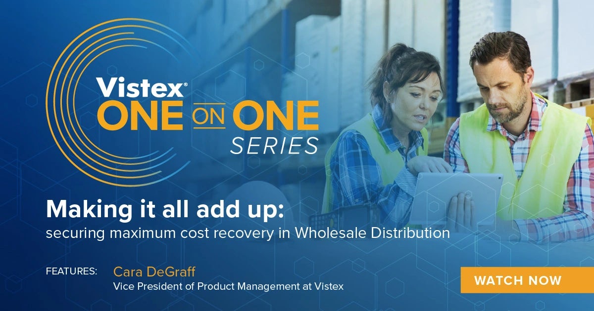Video:  Making it all add up: securing maximum cost recovery in Wholesale Distribution