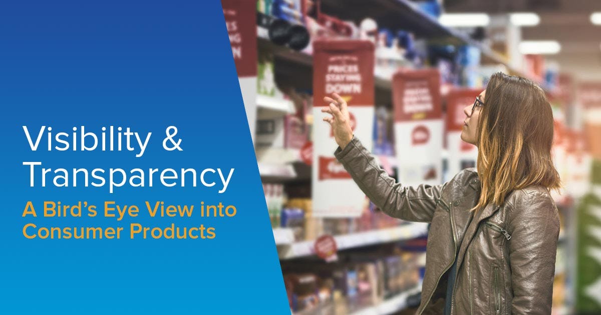 Visibility and Transparency into Consumer Products