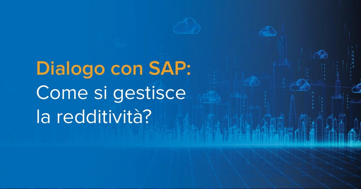 Video:   Dialogo con SAP: Come si gestisce la redditività? SAP Sapphire event in Madrid