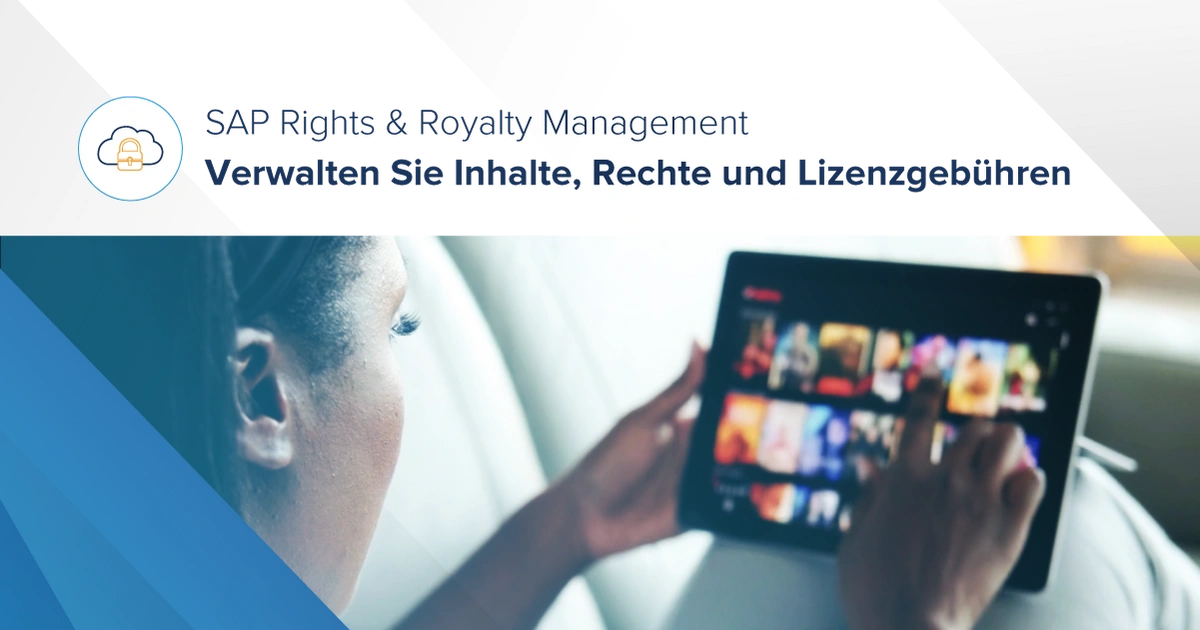 Video:   SAP Rights & Royalty Management: Verwalten Sie Inhalte, Rechte und Lizenzgebühren