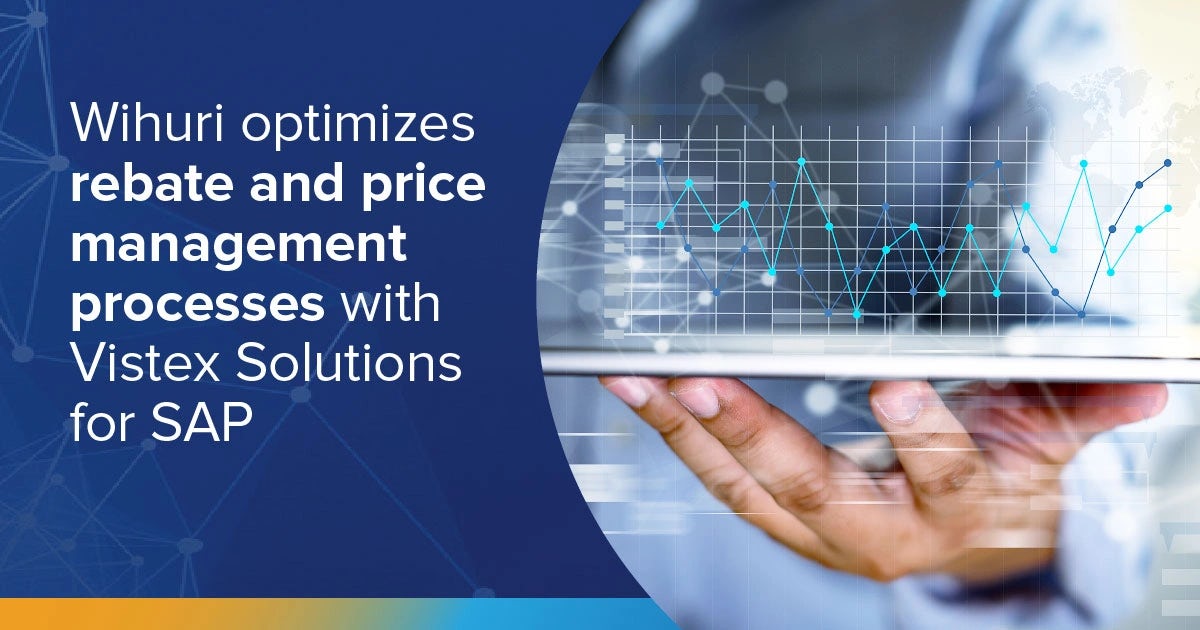 Fallstudie:  Wihuri optimizes rebate and price management processes with Vistex Solutions for SAP