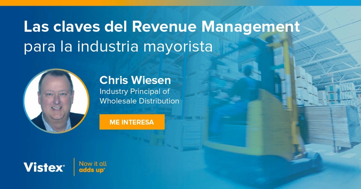 Webinar:  Revenue Management for Wholesale Distribution