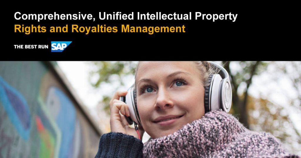 Folleto:  Comprehensive, Unified Intellectual Property Right and Royalties Management - The Best Run SAP