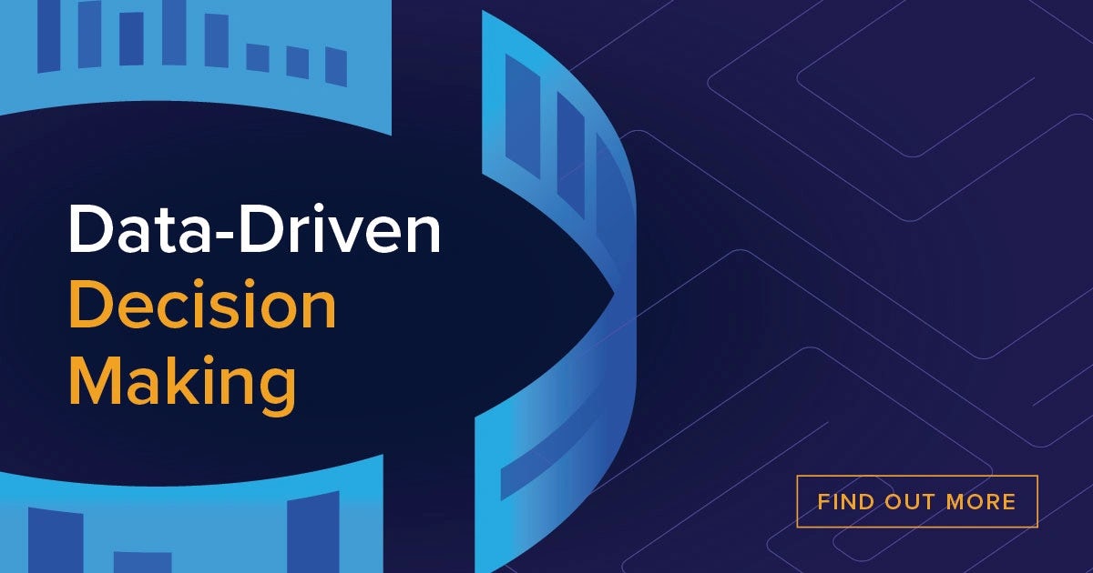 Infographic:  Data Driven Decision Making