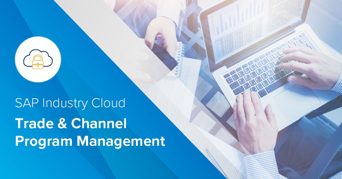 Brochure:  SAP Industry Cloud - Trade & Channel Program Management